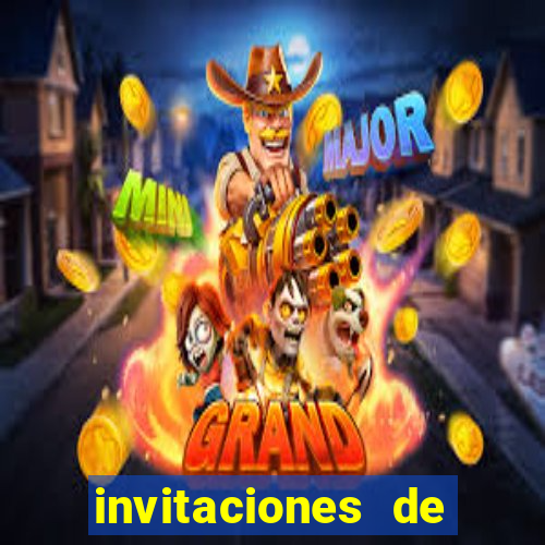 invitaciones de bingo para editar