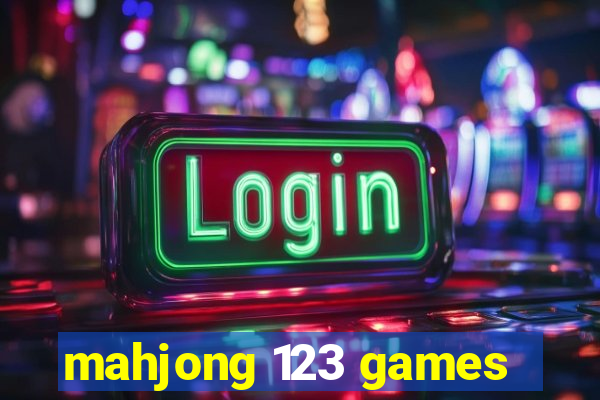 mahjong 123 games