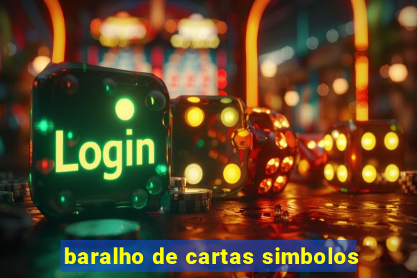 baralho de cartas simbolos