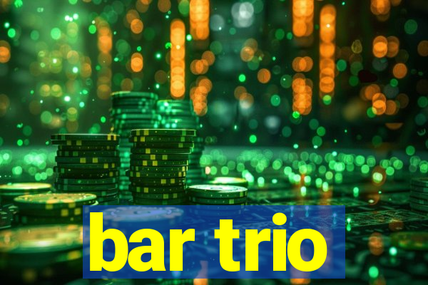 bar trio