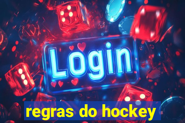 regras do hockey