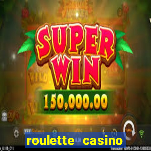 roulette casino game online