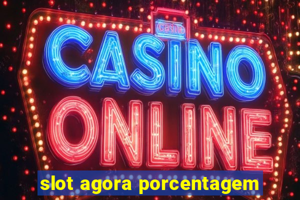 slot agora porcentagem