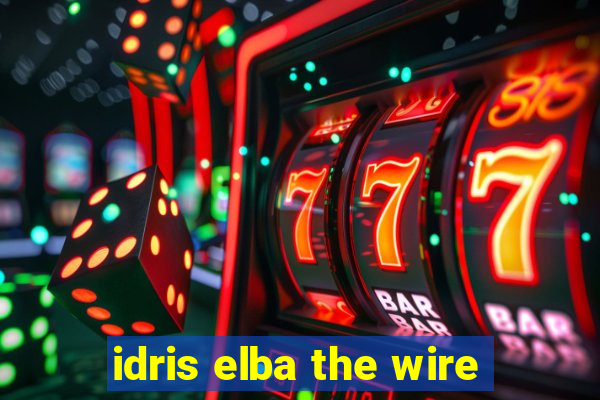 idris elba the wire