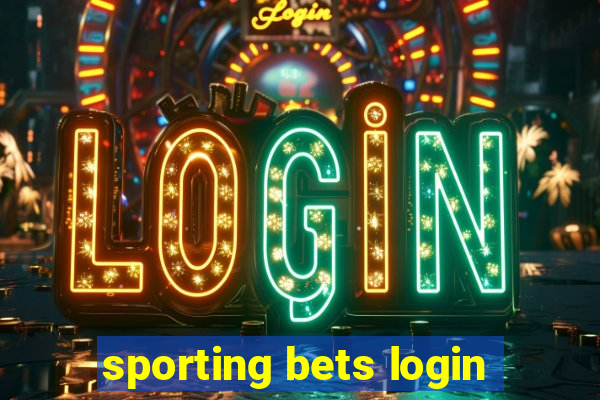 sporting bets login