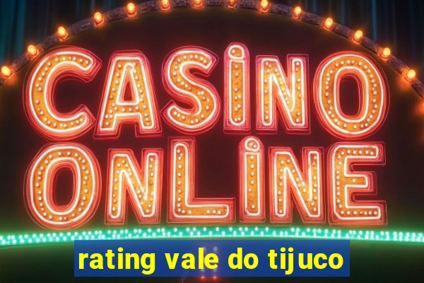 rating vale do tijuco