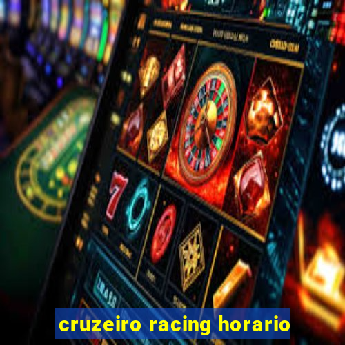 cruzeiro racing horario