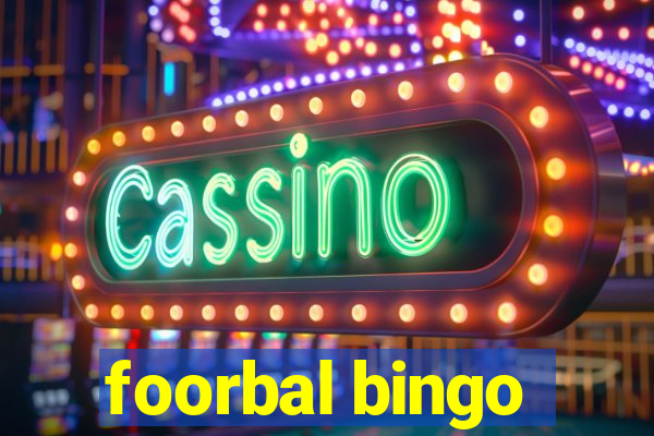 foorbal bingo