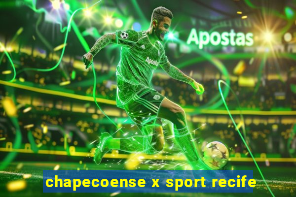 chapecoense x sport recife