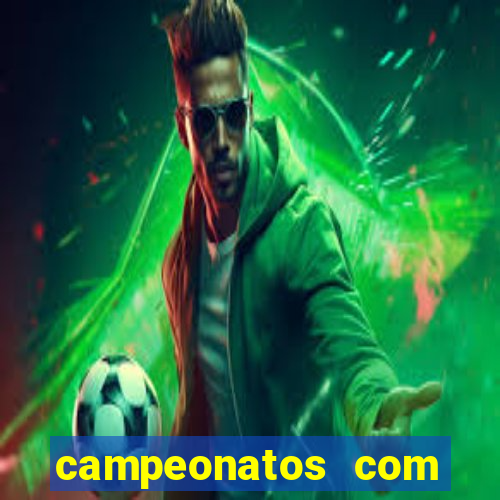 campeonatos com mais escanteios