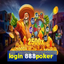 login 888poker