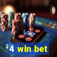 4 win bet