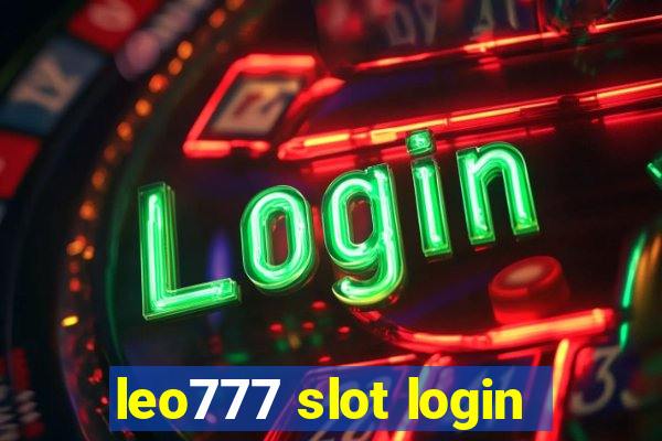 leo777 slot login