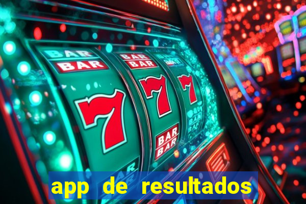 app de resultados de jogos