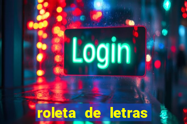 roleta de letras stop online