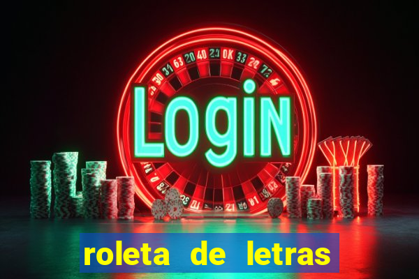 roleta de letras stop online