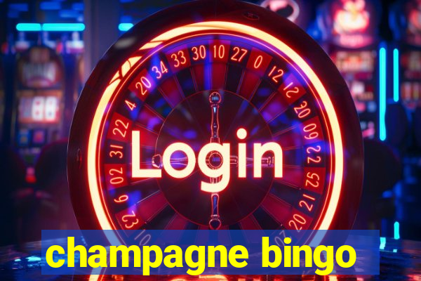 champagne bingo