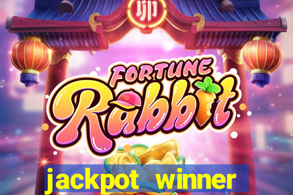 jackpot winner casino slot