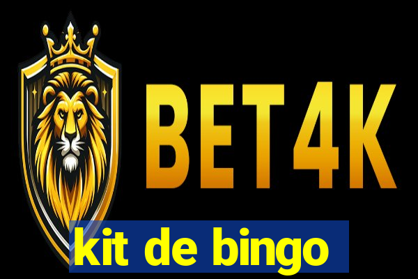 kit de bingo