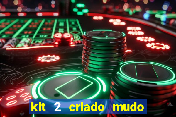 kit 2 criado mudo casas bahia