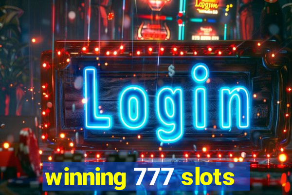 winning 777 slots