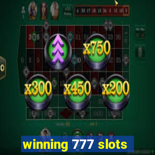 winning 777 slots