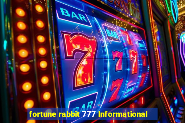 fortune rabbit 777 Informational