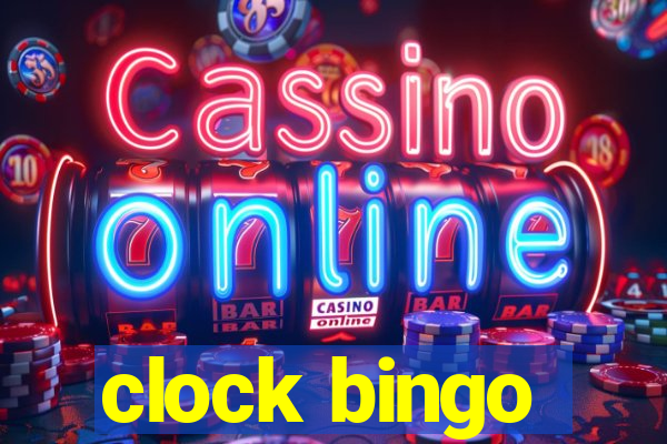 clock bingo