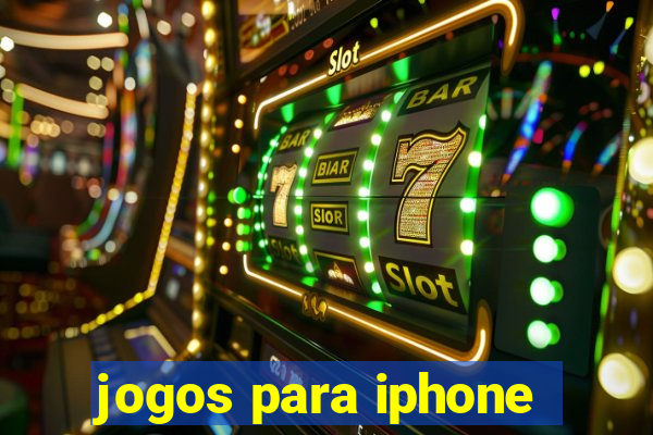 jogos para iphone