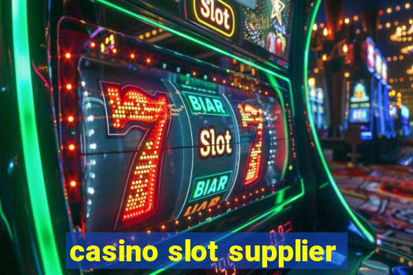 casino slot supplier