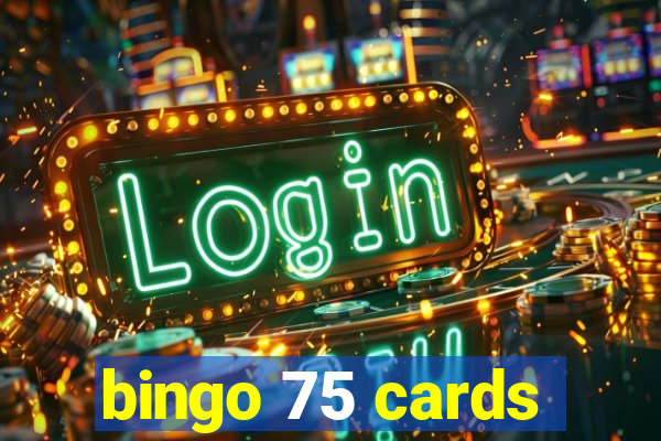 bingo 75 cards