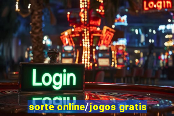 sorte online/jogos gratis