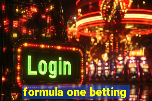 formula one betting