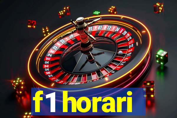 f1 horari