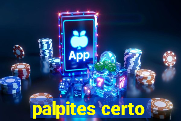 palpites certo