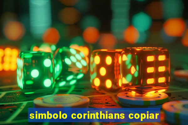 simbolo corinthians copiar