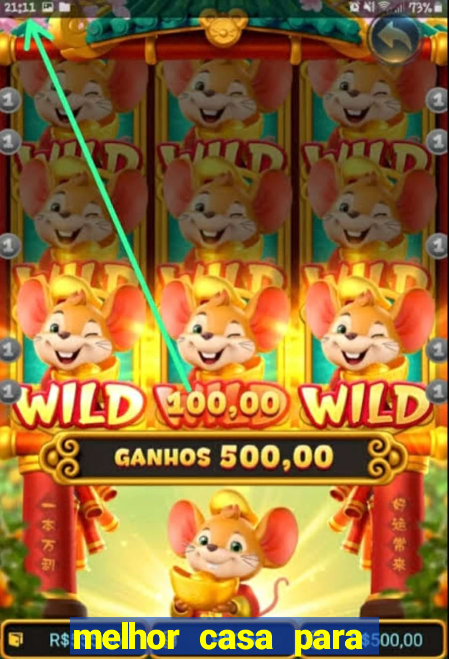 melhor casa para jogar fortune tiger