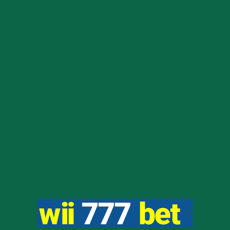 wii 777 bet