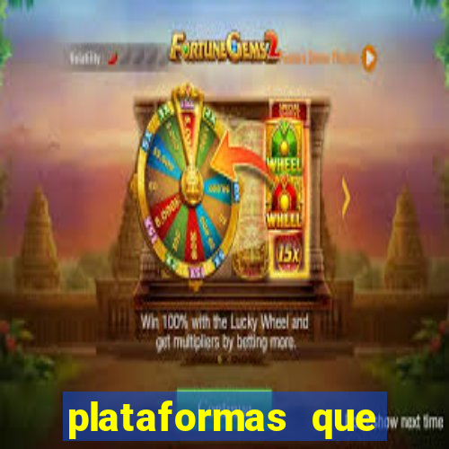 plataformas que est?o pagando fortune tiger