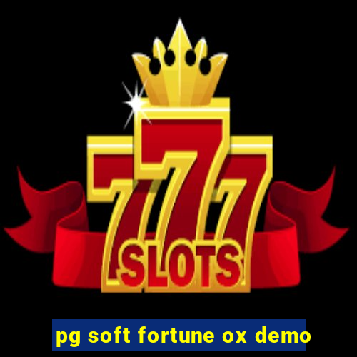 pg soft fortune ox demo