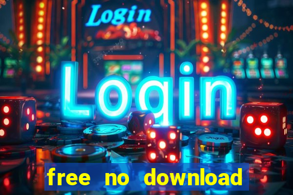 free no download slot machine games