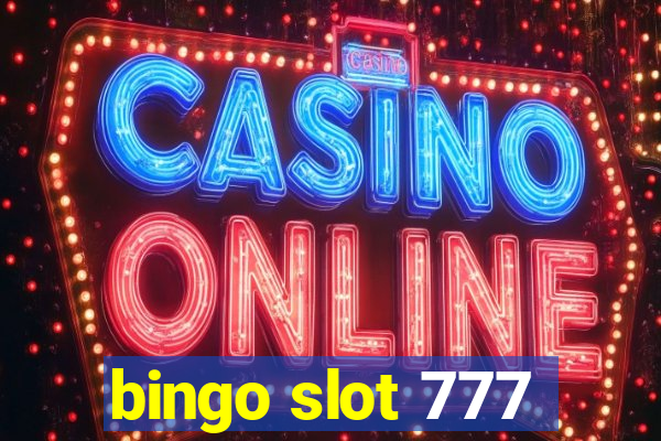 bingo slot 777