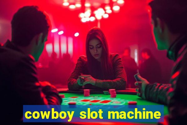 cowboy slot machine