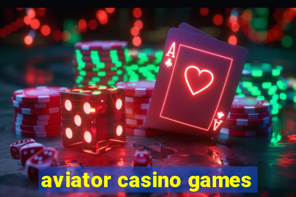 aviator casino games