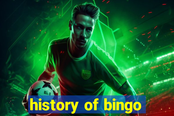 history of bingo