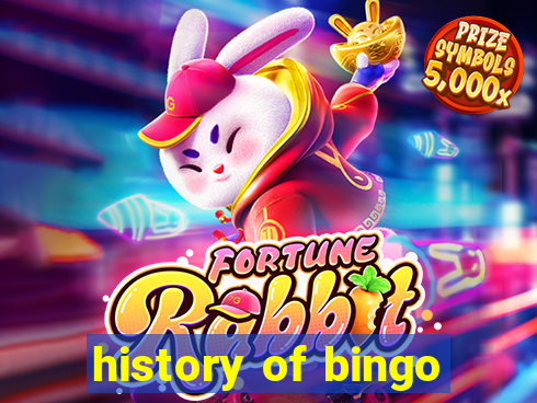 history of bingo