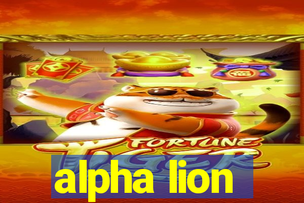 alpha lion