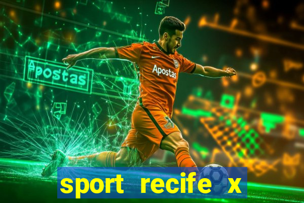 sport recife x novorizontino palpites