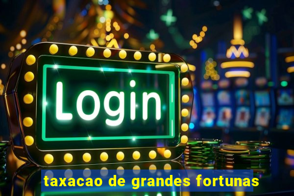 taxacao de grandes fortunas