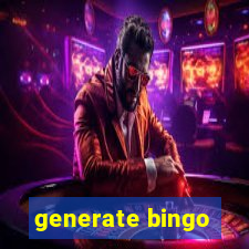 generate bingo